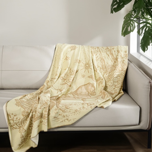 Cotton Cashmere Blanket,Class A Baby-Friendly Blanket Sofa Blanket, Soft and Skin-Friendly Fabric.