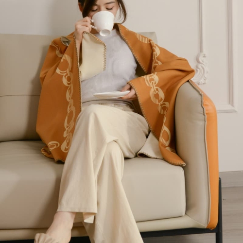 Cotton Cashmere Blanket,Class A Baby-Friendly Blanket Sofa Blanket, Soft and Skin-Friendly Fabric.