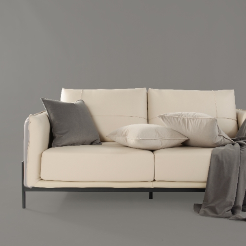 Heavyweight Velvet Gray Series Solid Color Throw Pillow